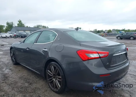 2018 Maserati Ghibli S Granlusso z USA, uszkodzony, nr VIN ZAM57YSL5J1299953
